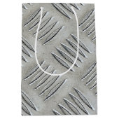 アルミダイヤモンドパターン ミディアムペーパーバッグ (正面)