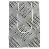 アルミダイヤモンドパターン ミディアムペーパーバッグ (裏面)