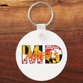 アルミニウムキーチェーン キーホルダー (裏面)