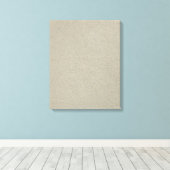 アルミニウムグレーエンボスリーフつる植物 キャンバスプリント (インサイチュ (ウッドフロア))