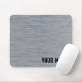 アルミニウムブラシ付きメタル構造 マウスパッド (マウス)
