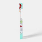 アルミニウムリースレトロクリスマス iPhoneケース (左側面)