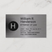 アルミニウム一見のカスタムな名刺 名刺 (正面)