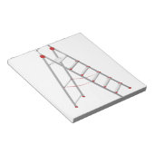 アルミニウム段はしご ノートパッド (アングル)