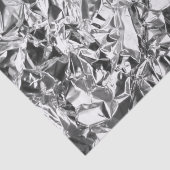 アルミニウム箔デザイン銀色 薄葉紙 (詳細)