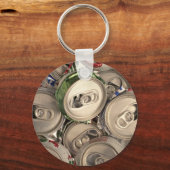 アルミニウム缶、リサイクル キーホルダー (正面)