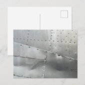 アルミニウム航空機皮膚 ポストカード (正面/裏面)