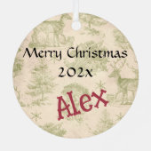 アルミニウム製スクエア型オーナメント メタルオーナメント (裏面)