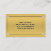 アルミニウム金属およびねじ 名刺 (裏面)