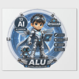 アルミニウム ATOMIVRA ラッピングペーパー