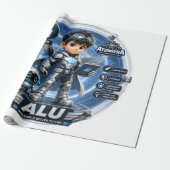 アルミニウム ATOMIVRA ラッピングペーパー (アンロールド)
