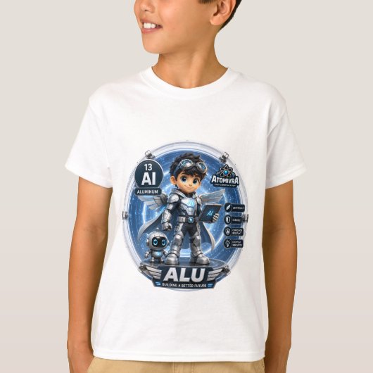 アルミニウム ATOMIVRA Tシャツ (正面)