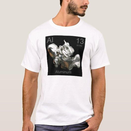 アルミニウム Tシャツ (正面)