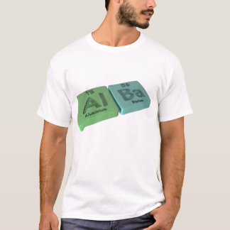 アルミニウムAlおよびバリウムのBaとしてアルバ Tシャツ