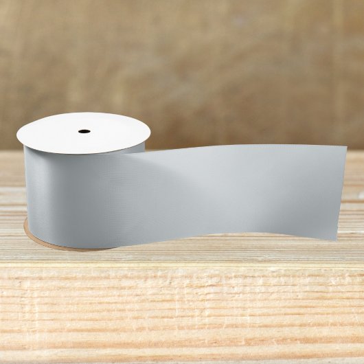 アルミホイル無地のカラー サテンリボン