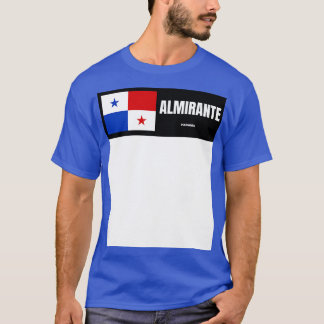 アルミランテシティーとパナマ国旗 Tシャツ