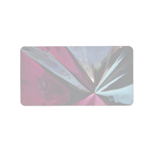 アルミ箔による反射 ラベル (正面)