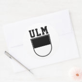 アルムのコート – GERMANY ラウンドシール (封筒)