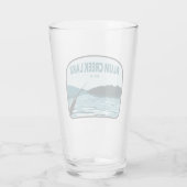 アルムクリークレイクオハイオ魚釣りロッド タンブラーグラス (裏面)