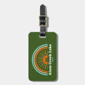 アルムクリークレイクレインボー ラゲッジタグ (正面縦)