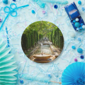 アルムダイナガーデンズの噴水 – パルマデマヨルカ ペーパープレート (パーティー)