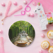 アルムダイナガーデンズの噴水 – パルマデマヨルカ ペーパープレート (パーティー)