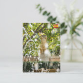 アルムダイナガーデンズの噴水 – パルマデマヨルカ ポストカード (スタンド正面)