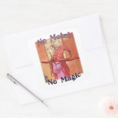 アルムナNoメタルNo魔法シール スクエアシール (封筒)