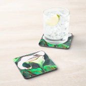 アルムリリー水カラーオリジナルアート絵画ズ コースター (右側)