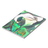 アルムリリー水カラーオリジナルアート絵画ズ ノートパッド (回転)