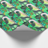 アルムリリー水カラーオリジナルアート絵画ズ ラッピングペーパー (角)