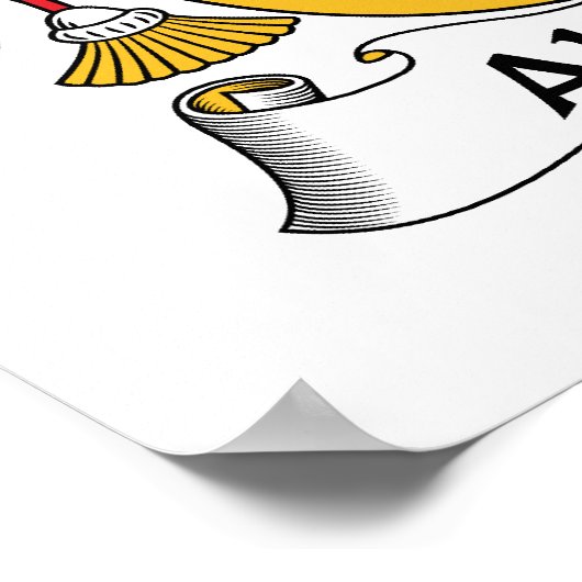 アルメイダ家紋 ポスター (角)