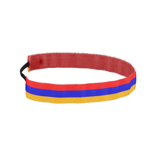 アルメスリップまたは滑ることニア国旗を掲げた非向きバンド アスレチックヘッドバンド (左)