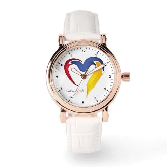 アルメニアՀայաստանウォッチ 腕時計 (正面)