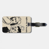 アルメニアことわざラゲージタグ ラゲッジタグ (裏面横)