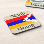 アルメニアことわざ飲料用コースター コースター (左側)