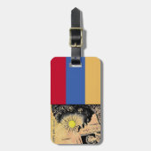 アルメニアことわざ ラゲッジタグ (正面縦)