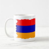 アルメニアとアルゼンチンの国旗 コーヒーマグ コーヒーマグカップ (左)