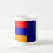 アルメニアとフランス国旗のコーヒーマグ コーヒーマグカップ (中央)