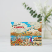アルメニアのはがき ポストカード (スタンド正面)