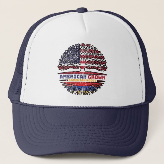 アルメニアのアルメニアUSアメリカ合衆国の統一された州 キャップ (正面)