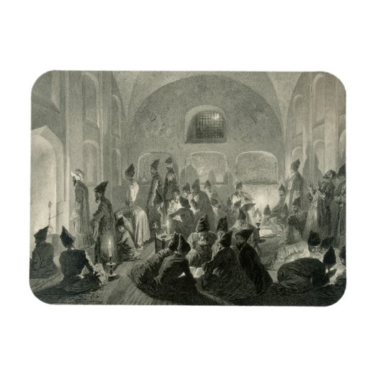 アルメニアのエレバンにあるペルシャのモスク マグネット (横)