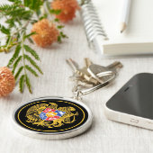 アルメニアのエンブレムキーチェーン キーホルダー (側面)