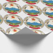 アルメニアのソビエト社会主義共和国の紋章 ラッピングペーパー (角)