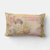 アルメニアのメリークリスマスランバーピロー ランバークッション (裏面)