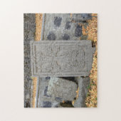 アルメニアの古代の石の十字(カチャカル) ジグソーパズル (縦)