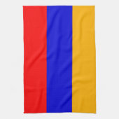 アルメニアの台所タオルの旗 キッチンタオル (縦)