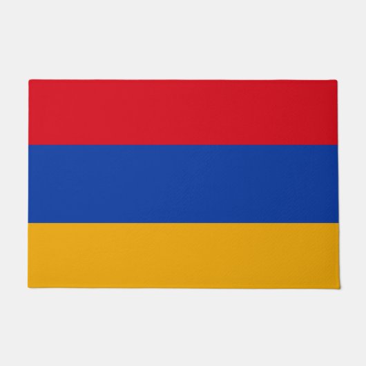アルメニアの国旗 ドアマット (正面)