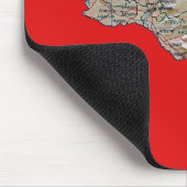 アルメニアの地図のマウスパッド マウスパッド (コーナー)