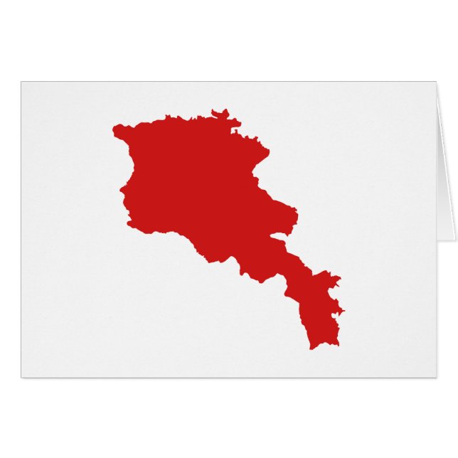 アルメニアの地図 (正面横)